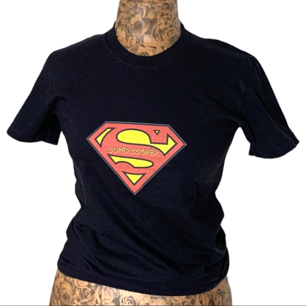 American Apparel Fine Jersey Collection black “Super Cooper” t-shirt size medium